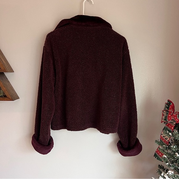 Vintage The Barrage Co. Berber Fleece & Faux Fur Jacket - Picture 6 of 7